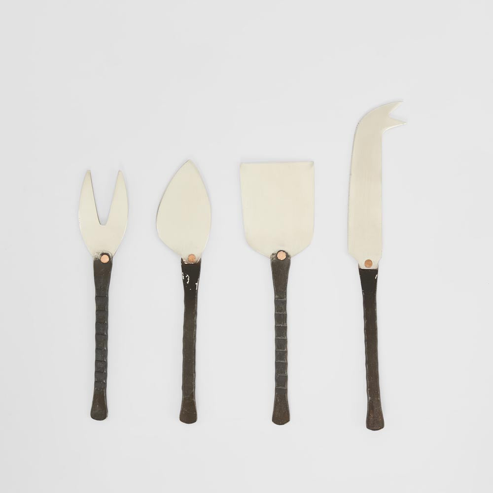 Iron Handle Cheese Set of 4