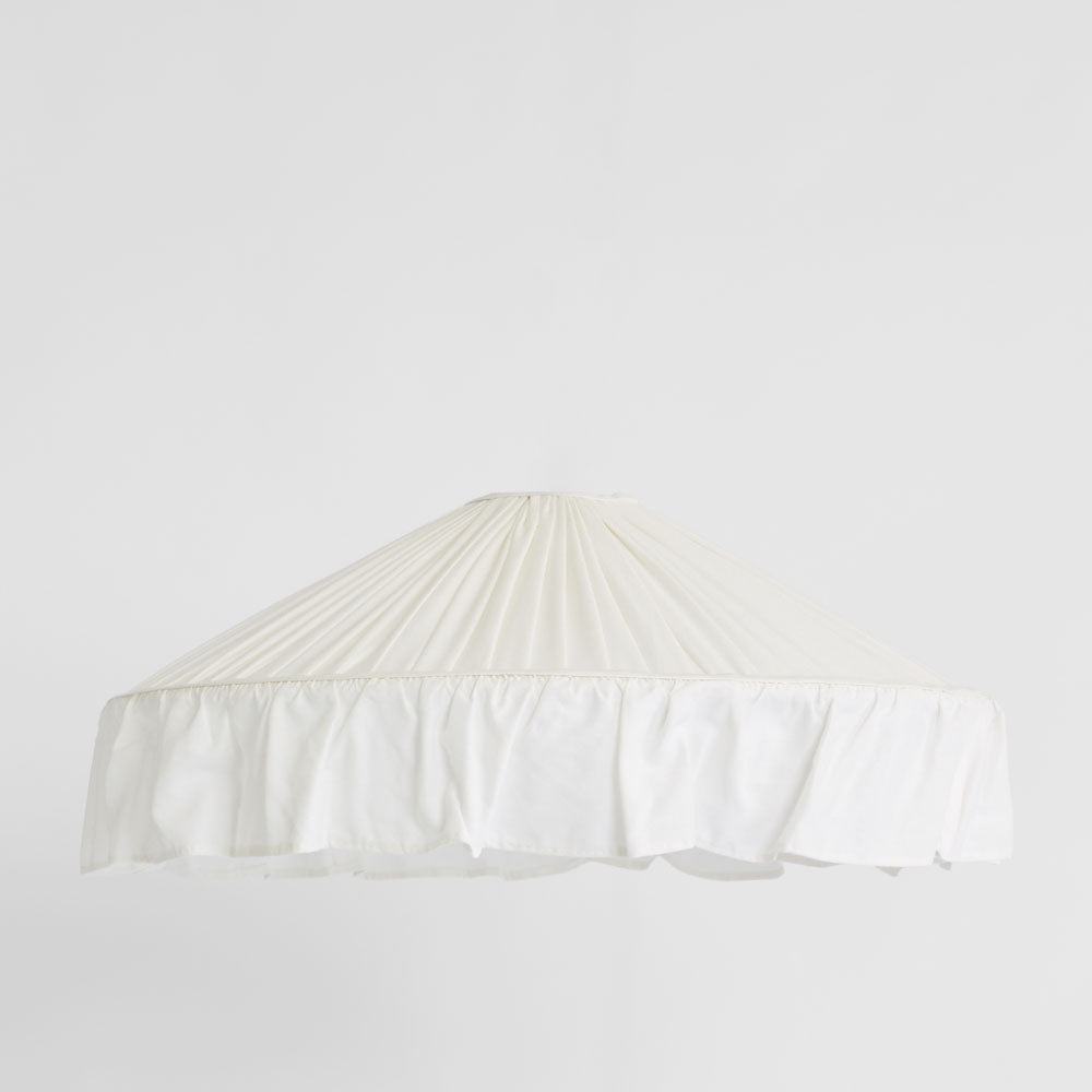 The Heirloom Pleated Lampshade Linen