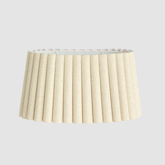 Lyon Fluted Lampshade Linen