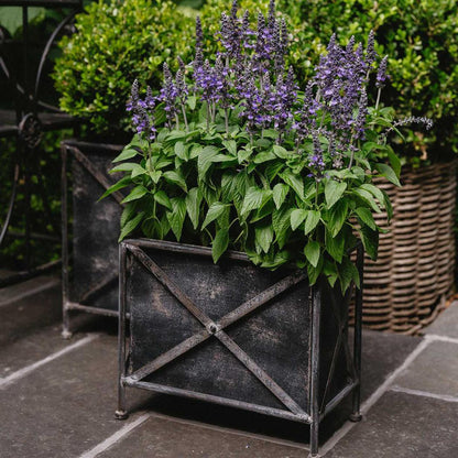 Set of 2 Planter Zinc