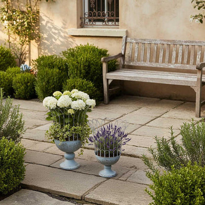 Beaumont Set of 2 Planter Blue