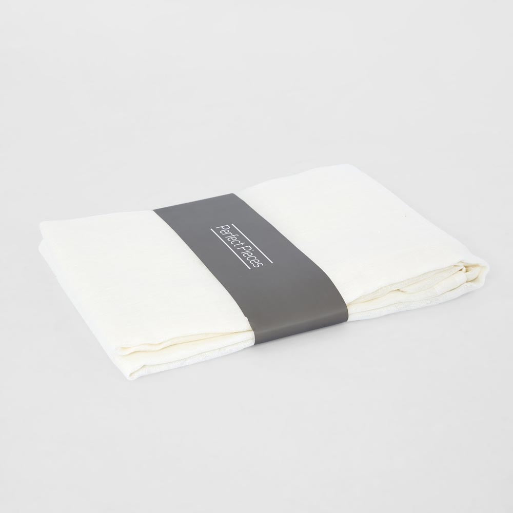 Voile Tab Curtains Ecru