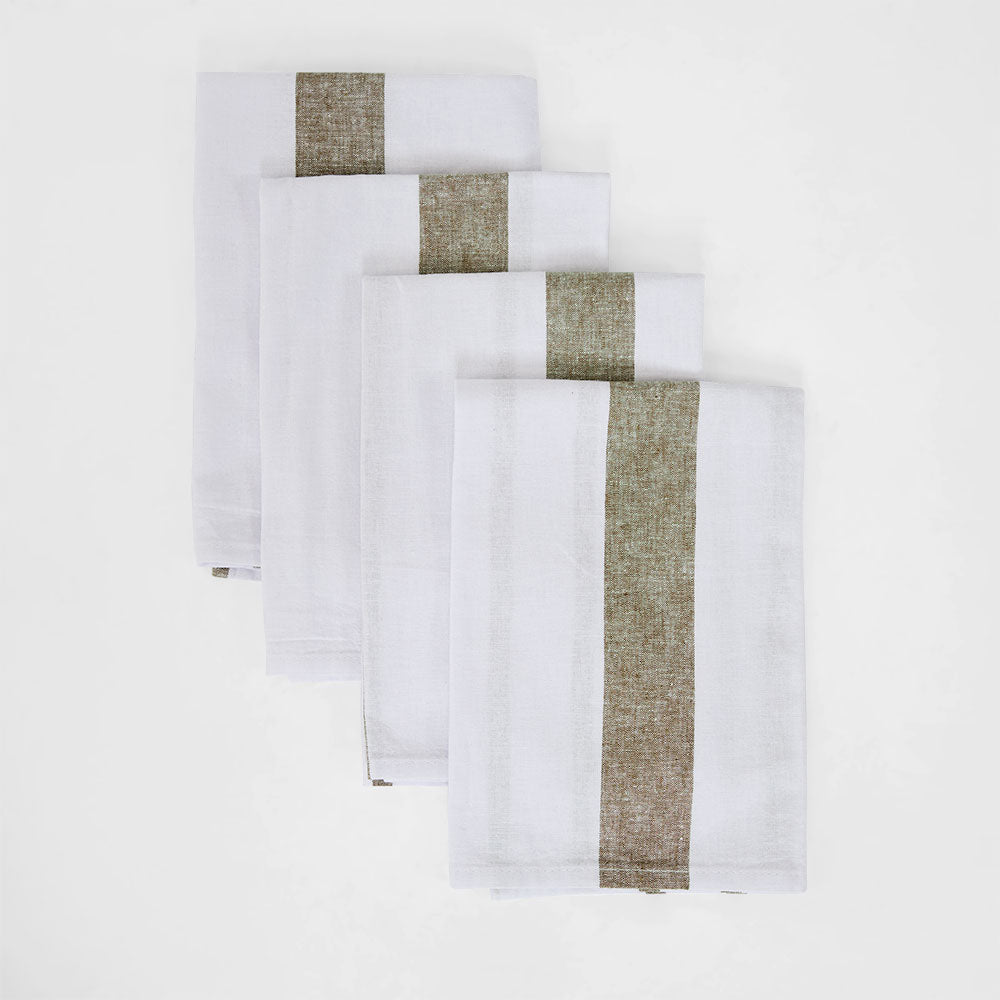 Olivia Tea Towel Set of 4