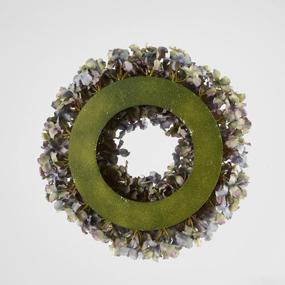 Hydrangea Wreath Blue