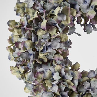 Hydrangea Wreath Blue
