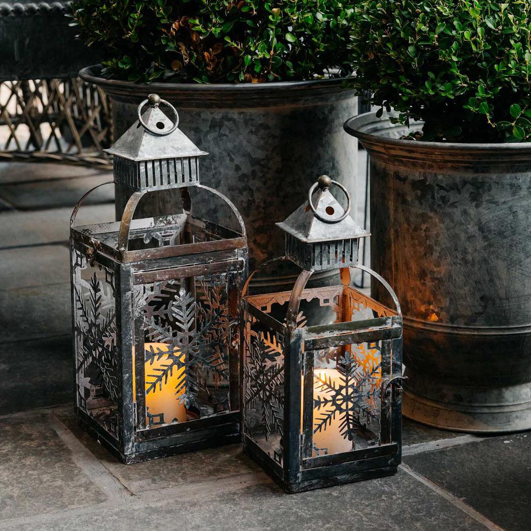 Nimes Zinc Planters Set of 3