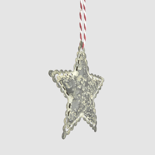 Etienne Lace Star Decoration Small