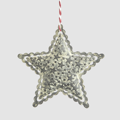 Etienne Lace Star Decoration Large
