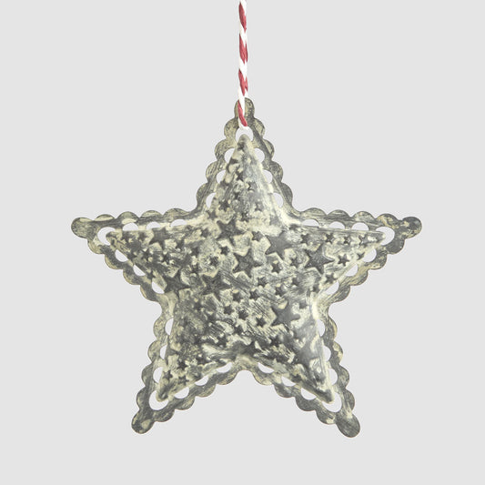 Etienne Lace Star Decoration Large