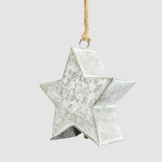Zinc Star Decoration Large