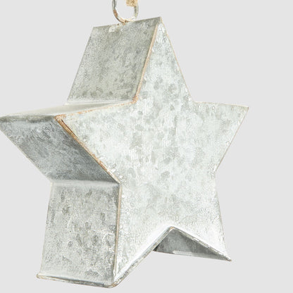 Zinc Star Decoration Large
