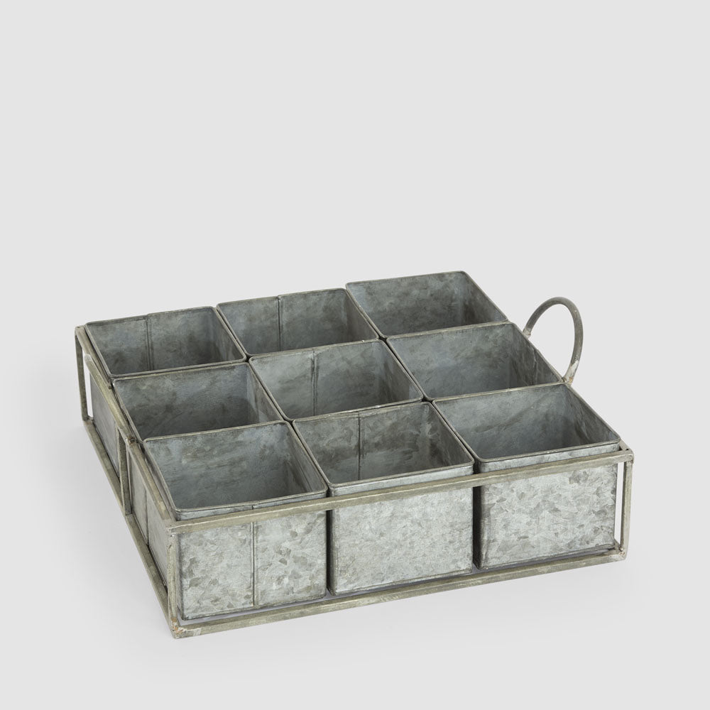 Potting Shed Zinc Seedling Tray