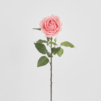 Belle Real Touch Rose Stem 65cm Pink