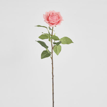 Belle Real Touch Rose Stem 65cm Pink