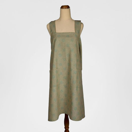 Mandalay Apron Sky Grey