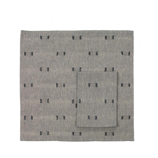 Tuft Napkin Dark Slate Set of 4