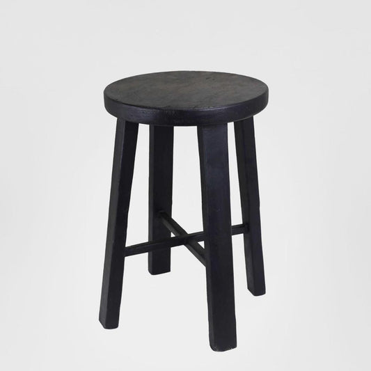 Round Stool Black Standard Size