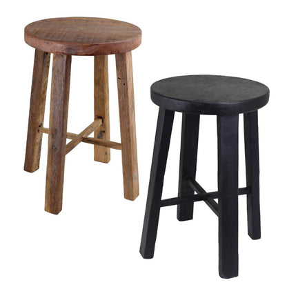 Round Stool Black Standard Size