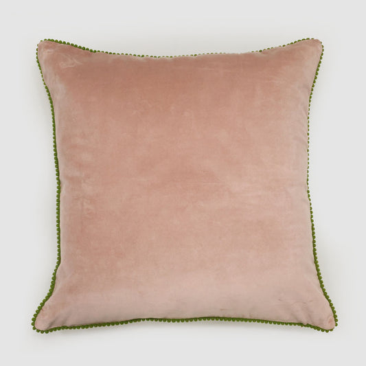 Bloom 50 x 50cm Velvet Cushion Dark Pink