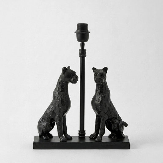 Panthers Table Lamp Base Only Matte Black