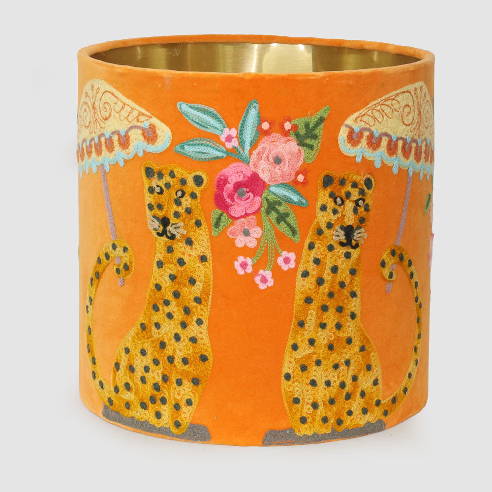 Cheetahs 30cm Drum Shade Orange