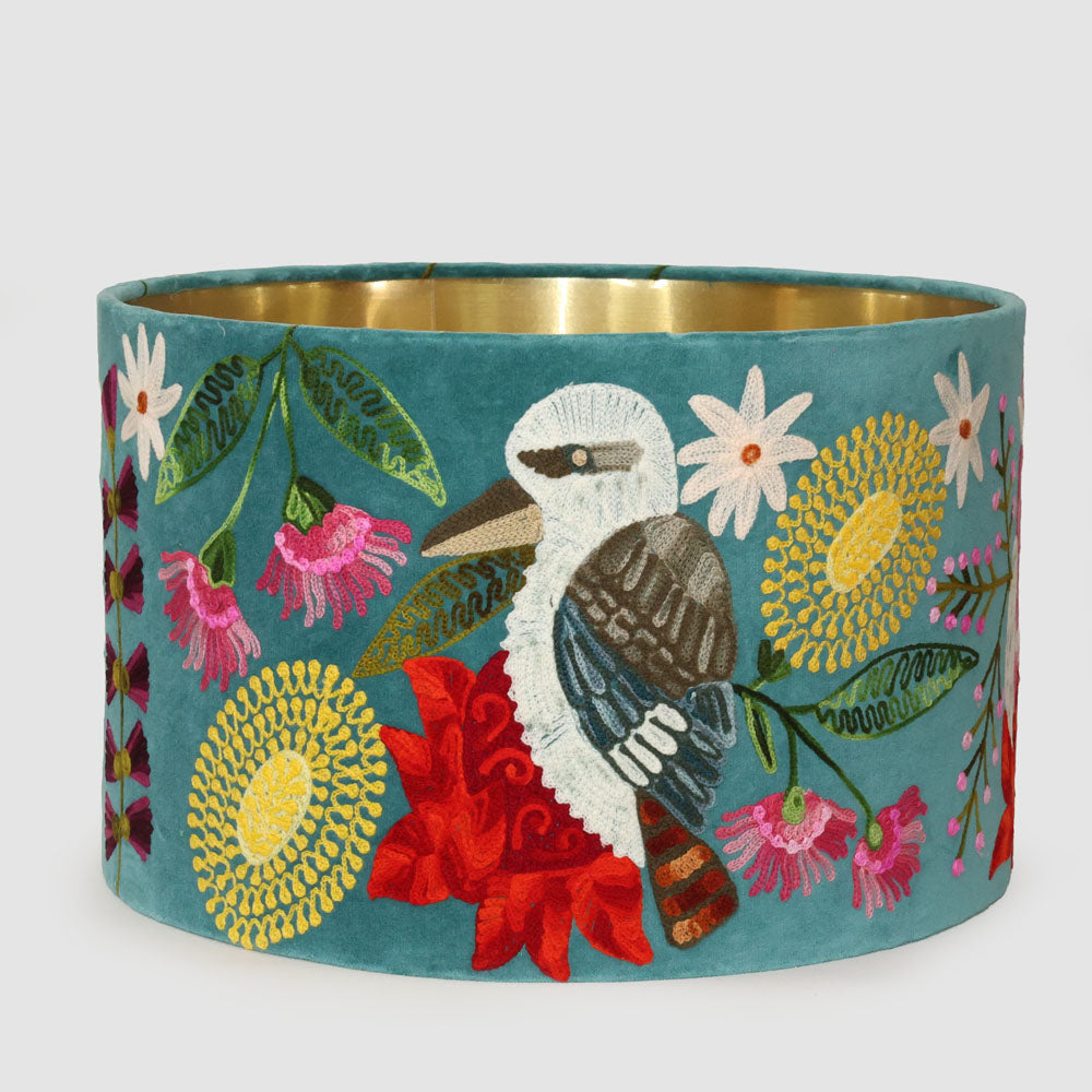 Peace Lilly 40cm Drum Shade Yellow