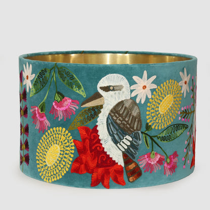 Peace Lilly 40cm Drum Shade Yellow