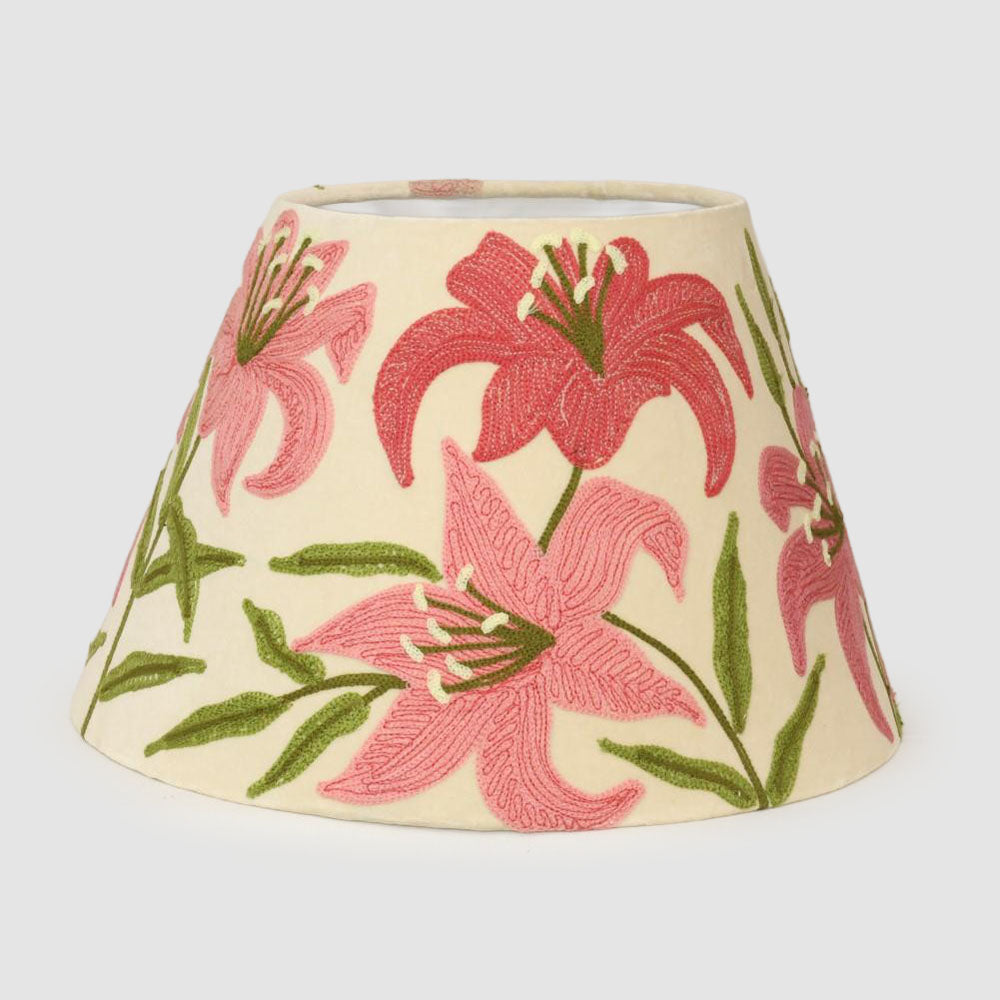 Lilly Tapered Shade Ivory