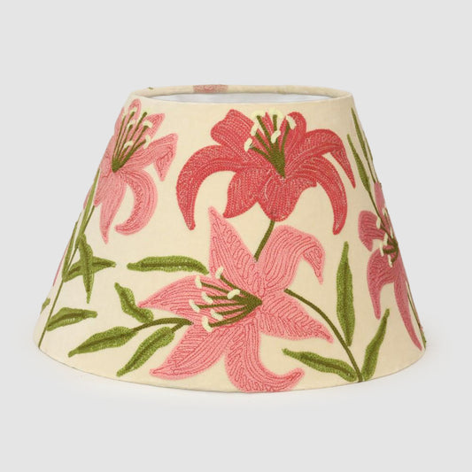 Lilly Tapered Shade Ivory