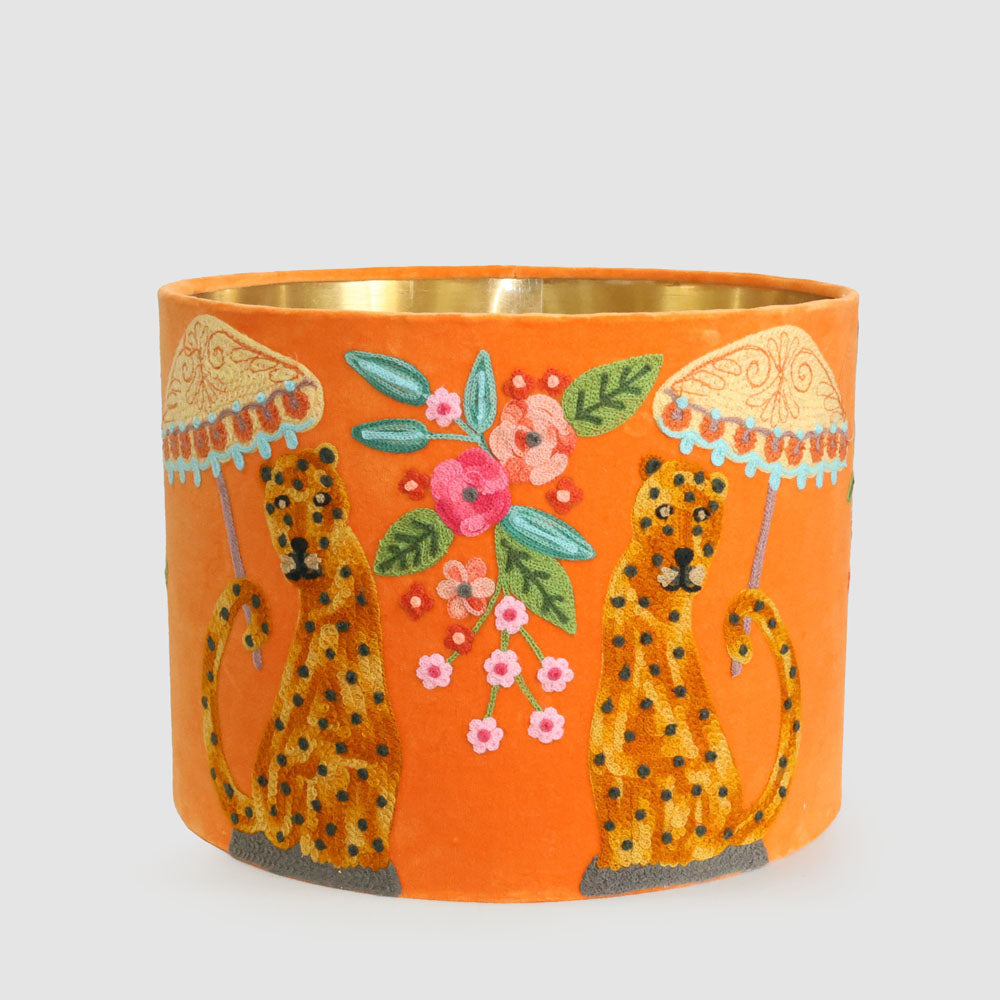 Cheetahs 40cm Drum Shade Orange