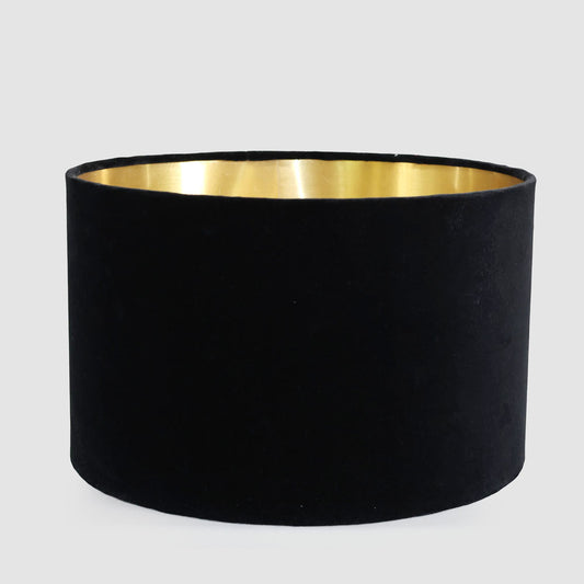 Bloom 40cm Drum Shade Black