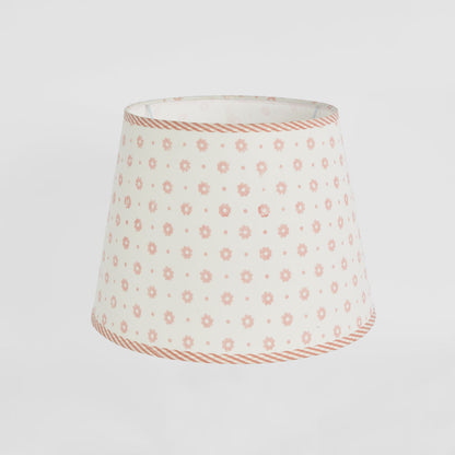 Cottage Bloom Block Print Shade Pink