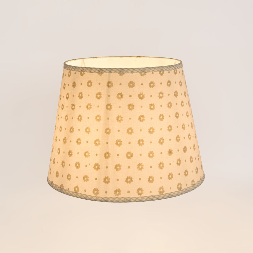 Cottage Bloom Block Print Shade Grey