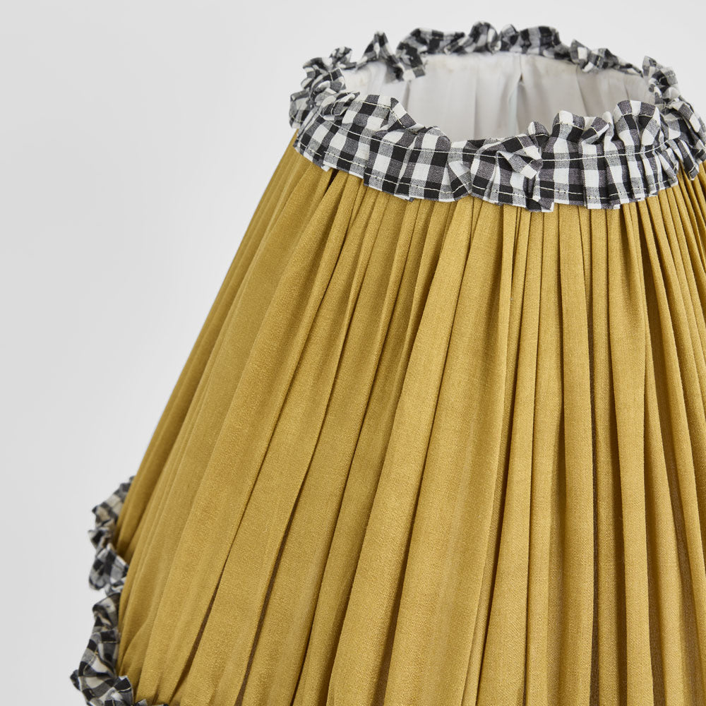 Charlotte 'RuffleTapered Shade Gold