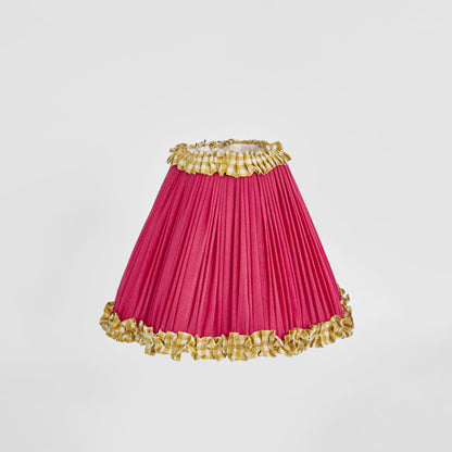 Charlotte 'RuffleTapered Shade Fuchsia