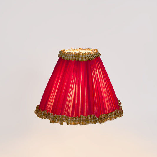 Charlotte 'RuffleTapered Shade Fuchsia