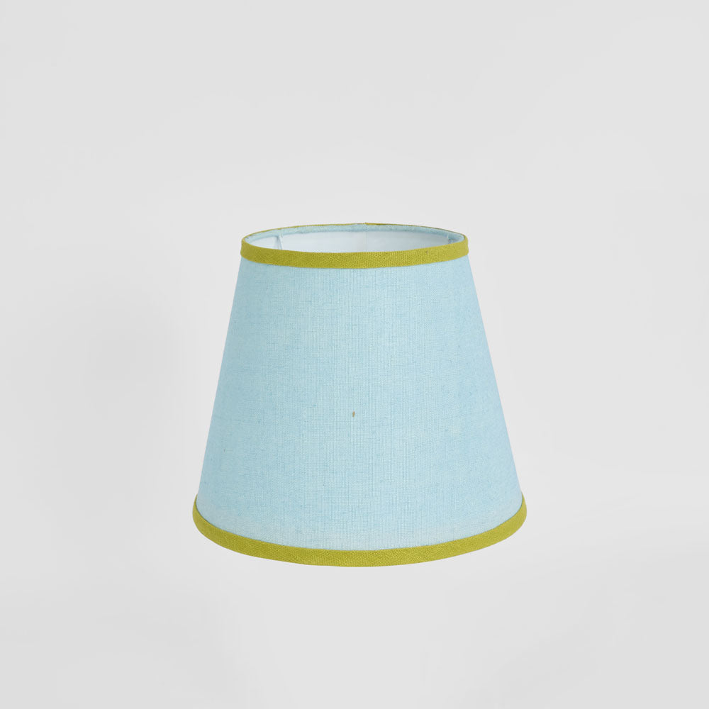 Audrey 100% Linen Tapered Shade Blue