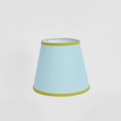 Audrey 100% Linen Tapered Shade Blue