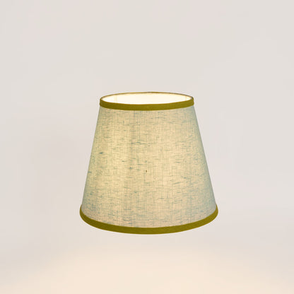Audrey 100% Linen Tapered Shade Blue
