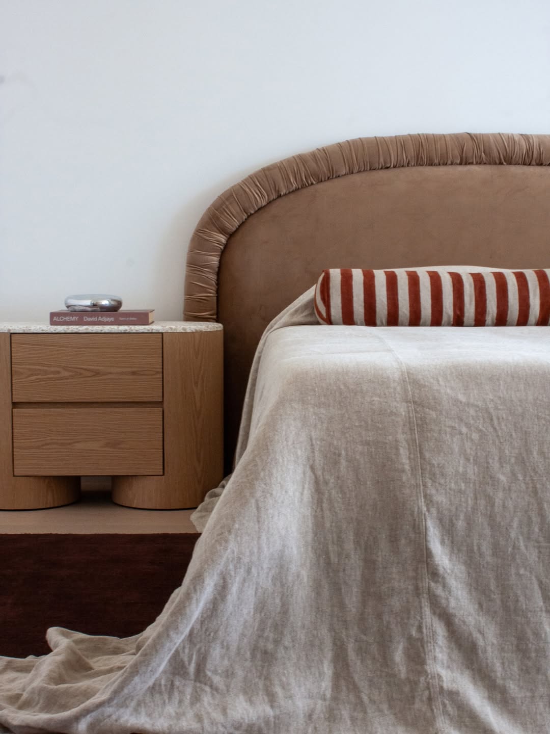 They Creative - Arlo Bedside Light Oak & Terrazzo