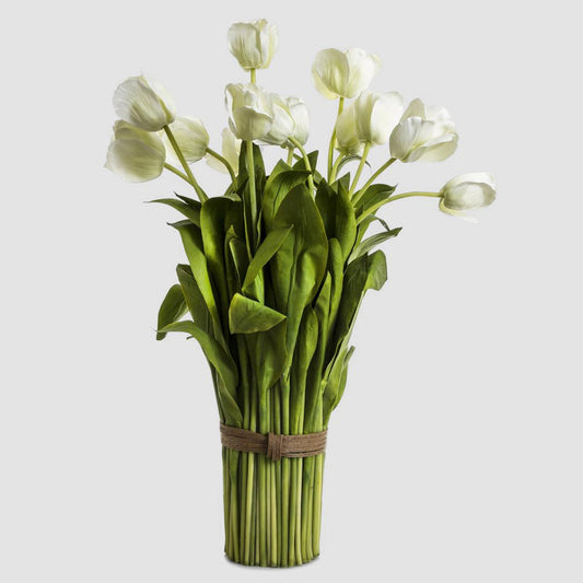 Tulip Bundle 72cm White