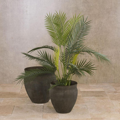 Palm Tree In Black Pot 130cm