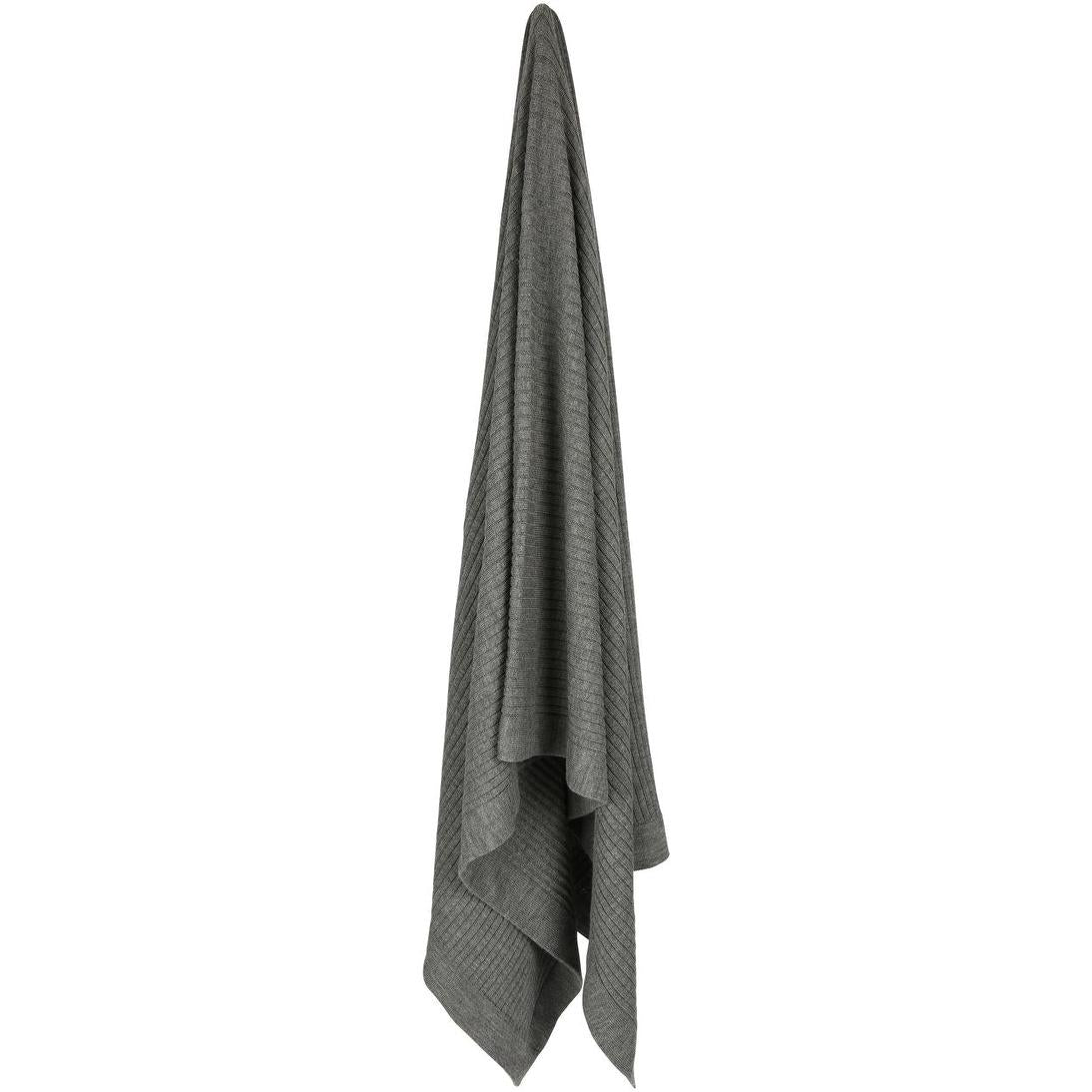 Corby Wool Throw Grey 130x230cm