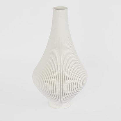 Verne 3D Vase LGE White