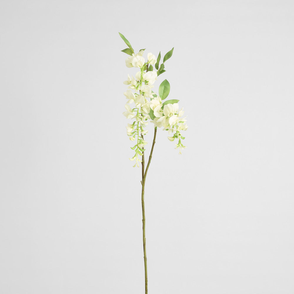 Wisteria Spray 1m White