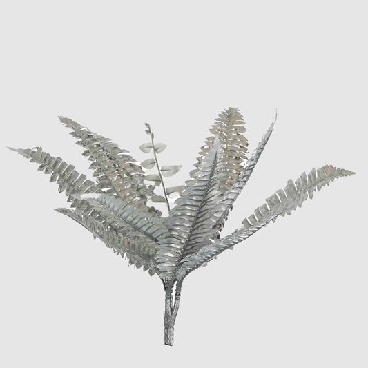 Boston Fern Metallic Silver