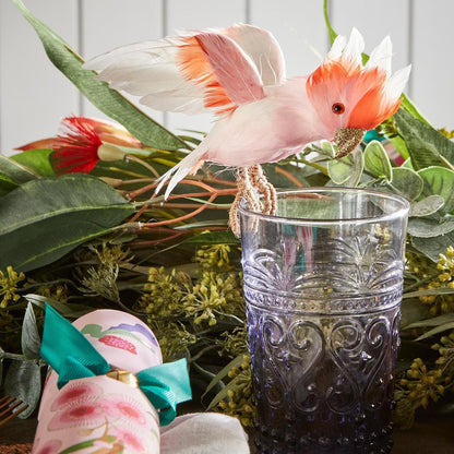 Galah Flying Bird Small Pink White