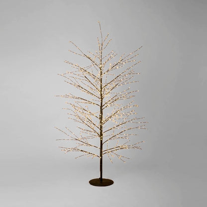 Black Forest Light Up Tree with 1300 Lights 180cm