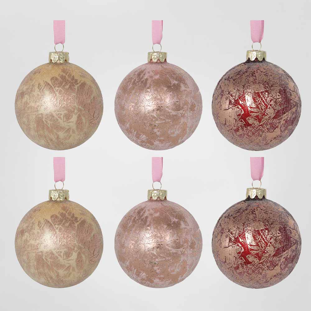 Cherie Boxed Set of 6 Baubles