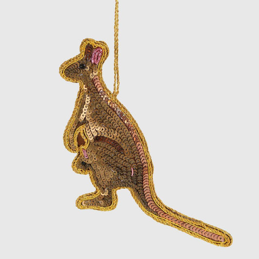 Kangaroo Hanging Tree Decoration